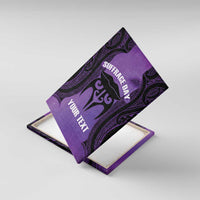 Personalised New Zealand Suffrage Day Canvas Wall Art Maori Tattoo Galaxy Vibe - Polynesian Pride