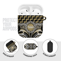 Aotearoa Waikato Tainui AirPods Case Maori Iwi Poutama Puhoro Tattoo LT14 - Polynesian Pride