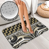 Aotearoa Waikato Tainui Bathroom Set Maori Iwi Poutama Puhoro Tattoo LT14 - Polynesian Pride