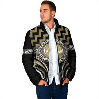 Aotearoa Waikato Tainui Personalised Padded Jacket Maori Iwi Poutama Puhoro Tattoo LT14 - Polynesian Pride