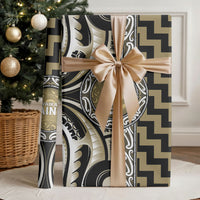 Aotearoa Waikato Tainui Wrapping Paper Maori Iwi Poutama Puhoro Tattoo LT14 - Polynesian Pride