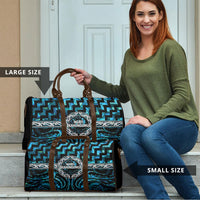 Aotearoa Ngati Kahungunu Travel Bag Maori Iwi Poutama Puhoro Tattoo LT14 - Polynesian Pride