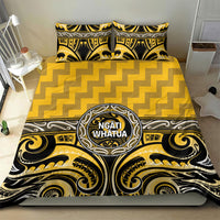 Aotearoa Ngati Whatua Bedding Set Maori Iwi Poutama Puhoro Tattoo LT14 - Polynesian Pride