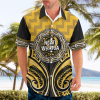 Aotearoa Ngati Whatua Personalised Hawaiian Shirt Maori Iwi Poutama Puhoro Tattoo LT14 - Polynesian Pride