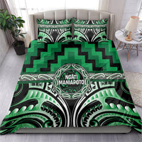 Aotearoa Ngati Maniapoto Bedding Set Maori Iwi Poutama Puhoro Tattoo LT14 - Polynesian Pride