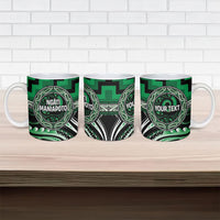 Aotearoa Ngati Maniapoto Personalised Ceramic Mug Maori Iwi Poutama Puhoro Tattoo LT14 - Polynesian Pride