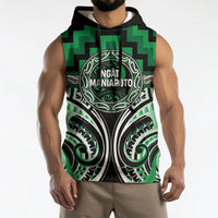 Aotearoa Ngati Maniapoto Personalised Sleeveless Hoodie Maori Iwi Poutama Puhoro Tattoo LT14 - Polynesian Pride