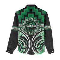 Aotearoa Ngati Maniapoto Personalised Women Casual Shirt Maori Iwi Poutama Puhoro Tattoo LT14 - Polynesian Pride