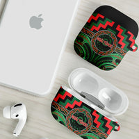Aotearoa Ngai Tuhoe AirPods Case Maori Iwi Poutama Puhoro Tattoo LT14 - Polynesian Pride