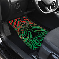 Aotearoa Ngai Tuhoe Personalised Car Mats Maori Iwi Poutama Puhoro Tattoo LT14 - Polynesian Pride