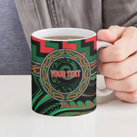 Aotearoa Ngai Tuhoe Personalised Ceramic Mug Maori Iwi Poutama Puhoro Tattoo LT14 - Polynesian Pride
