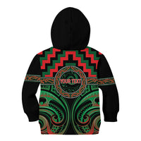 Aotearoa Ngai Tuhoe Personalised Kid Hoodie Maori Iwi Poutama Puhoro Tattoo LT14 - Polynesian Pride