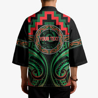 Aotearoa Ngai Tuhoe Personalised Kimono Maori Iwi Poutama Puhoro Tattoo LT14 - Polynesian Pride