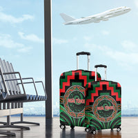 Aotearoa Ngai Tuhoe Luggage Cover Maori Iwi Poutama Puhoro Tattoo LT14 - Polynesian Pride