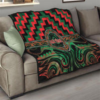 Aotearoa Ngai Tuhoe Quilt Maori Iwi Poutama Puhoro Tattoo LT14 - Polynesian Pride