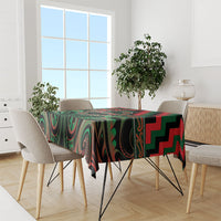 Aotearoa Ngai Tuhoe Tablecloth Maori Iwi Poutama Puhoro Tattoo LT14 - Polynesian Pride