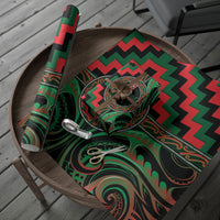 Aotearoa Ngai Tuhoe Wrapping Paper Maori Iwi Poutama Puhoro Tattoo LT14 - Polynesian Pride