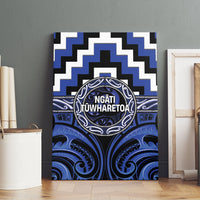 Aotearoa Ngati Tuwharetoa Canvas Wall Art Maori Iwi Poutama Puhoro Tattoo LT14 - Polynesian Pride