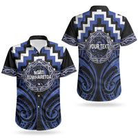 Aotearoa Ngati Tuwharetoa Personalised Couples Matching Mermaid Dress and Hawaiian Shirt Maori Iwi Poutama Puhoro Tattoo LT14 - Polynesian Pride