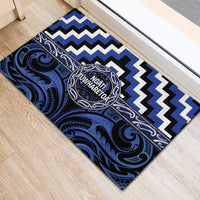 Aotearoa Ngati Tuwharetoa Rubber Doormat Maori Iwi Poutama Puhoro Tattoo LT14 - Polynesian Pride