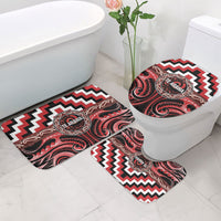 Aotearoa Te Arawa Bathroom Set Maori Iwi Poutama Puhoro Tattoo LT14 - Polynesian Pride