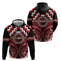 Aotearoa Te Arawa Personalised Hoodie Maori Iwi Poutama Puhoro Tattoo LT14 - Polynesian Pride