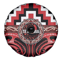 Aotearoa Te Arawa Spare Tire Cover Maori Iwi Poutama Puhoro Tattoo LT14 - Polynesian Pride