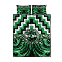 Aotearoa Ngai Tahu Quilt Bed Set Maori Iwi Poutama Puhoro Tattoo LT14 - Polynesian Pride