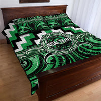 Aotearoa Ngai Tahu Quilt Bed Set Maori Iwi Poutama Puhoro Tattoo LT14 - Polynesian Pride