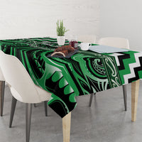 Aotearoa Ngai Tahu Tablecloth Maori Iwi Poutama Puhoro Tattoo LT14 - Polynesian Pride