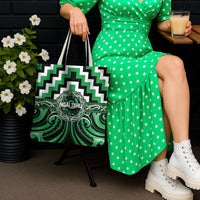 Aotearoa Ngai Tahu Tote Bag Maori Iwi Poutama Puhoro Tattoo LT14 - Polynesian Pride