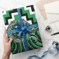 Aotearoa Ngai Tahu Wrapping Paper Maori Iwi Poutama Puhoro Tattoo LT14 - Polynesian Pride