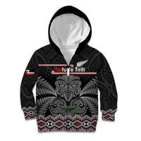 Aotearoa Toitu Te Tiriti Kid Hoodie Stand Together! Stand Stronger! - NZ Tiki