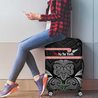 Aotearoa Toitu Te Tiriti Luggage Cover Stand Together! Stand Stronger! - NZ Tiki