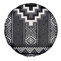 Black Taniko Aotearoa Spare Tire Cover Niho Taniwha Mix Poutama LT14