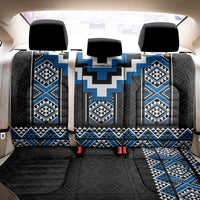 Blue Taniko Aotearoa Back Car Seat Cover Niho Taniwha Mix Poutama LT14