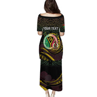Personalised Vanuatu Puletasi Yumi 46th Hapi Independens Dei - Black Version LT14 - Polynesian Pride