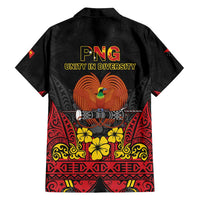 Papua New Guinea Independence Day Family Matching Summer Maxi Dress and Hawaiian Shirt PNG Bird of Paradise 50th Anniversary LT14 - Polynesian Pride