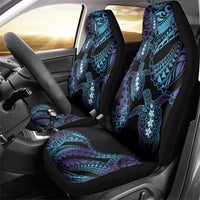 Polynesia Sea Turtle Day Car Seat Cover Tribal Honu Plumeria Polynesian Pattern