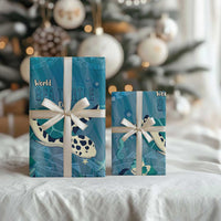 World Sea Turtle Day Polynesia Wrapping Paper Go With The Flow - Polynesian Pride