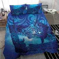 Kuri New Zealand Matariki Bedding Set Aotearoa Dog Waka Maori New Year Galaxy Vibes LT14 - Polynesian Pride