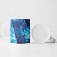 Kuri New Zealand Matariki Ceramic Mug Aotearoa Dog Waka Maori New Year Galaxy Vibes LT14 - Polynesian Pride