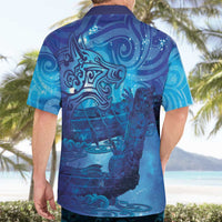 Kuri New Zealand Matariki Hawaiian Shirt Aotearoa Dog Waka Maori New Year Galaxy Vibes