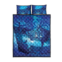 Kuri New Zealand Matariki Quilt Bed Set Aotearoa Dog Waka Maori New Year Galaxy Vibes LT14 - Polynesian Pride
