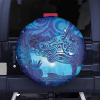 Kuri New Zealand Matariki Spare Tire Cover Aotearoa Dog Waka Maori New Year Galaxy Vibes LT14 No hole Blue - Polynesian Pride