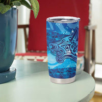 Kuri New Zealand Matariki Tumbler Cup Aotearoa Dog Waka Maori New Year Galaxy Vibes
