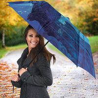 Kuri New Zealand Matariki Umbrella Aotearoa Dog Waka Maori New Year Galaxy Vibes LT14 - Polynesian Pride