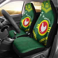 Manu'a Flag Day Car Seat Cover Polynesian Pattern National Color Proud