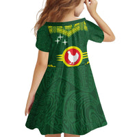 Manu'a Flag Day Family Matching Puletasi and Hawaiian Shirt Polynesian Pattern National Color Proud LT14 - Polynesian Pride