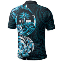 Asut Guam Chamorro Polo Shirt Guahan Seal Tattoo LT14 - Polynesian Pride